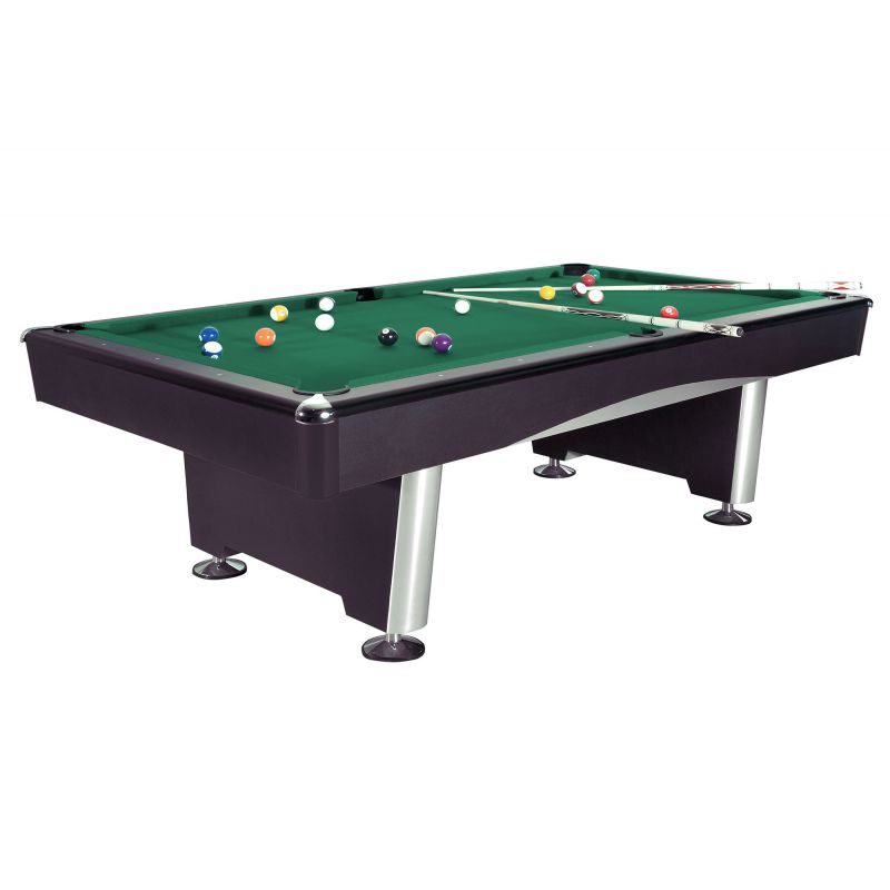 7ft black triumph billiard