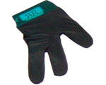BLACK RIGHT HAND GLOVE WITH COLOURED WRIST