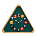 Triangular "Pool" clock
