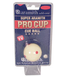 PRO CUP ARAMITH WHITE CUE BALL � �2,25 IN