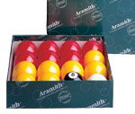 CASINO ENGLISH POOL BALL SET � � 2,06 IN