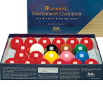 CHAMPION TOURNAMENT ARAMITH SNOOKER BALL SET