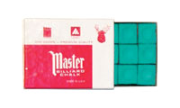GREEN MASTER CHALK 12 PIECES