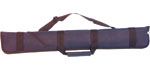 soft blue suedette case with a shoulder strap 1 butt / 2 shaft