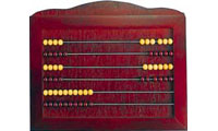 MAHOGANY LUXURIOUS SCORING BOARD � 1,3 FT X 1 FT