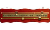 MAHOGANY SNOOKER RAILSCORE � 2 PLAYERS