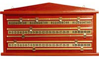 LUXURIOUS MAHOGANY SNOOKER RAILSCORE � 4 PLAYERS