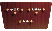 GM OBLIQUE POINT METER FOR FRENCH BILLIARD