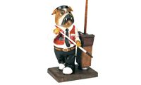 Bull-dog Cue-holder 3 cues