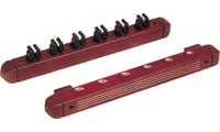 MAHOGANY 6 CUES HOLDER