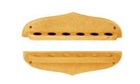 LUXURIOUS OAK CUE HOLDER � 6 CUES