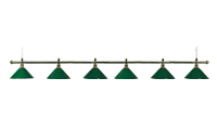 Green brass Pool 6/L Lights