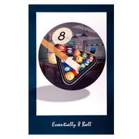 "Essentially 8 Ball" poster
