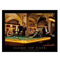 Picture with LED and Neon "Game of fate"