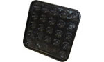 22 SNOOKER BALLS PLATE