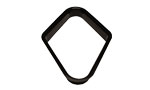 BLACK PLASTIC DIAMOND RACK� 9 BALL GAME � �2,2 IN