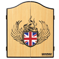 Union Jack darts cupboard