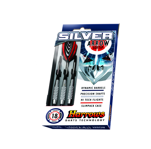 HARROWS "Silver Arrow" SOFTIP DART