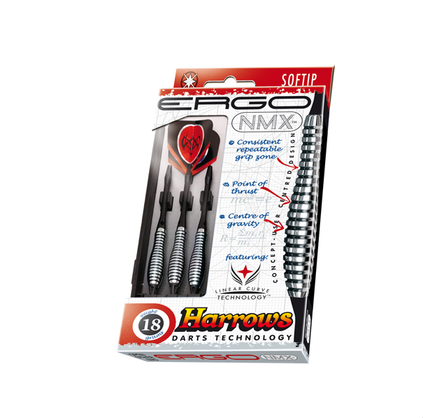 HARROWS "Ergo NMX" SOFTIP DART