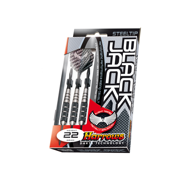 HARROWS "Black Jack" STEELTIP DART
