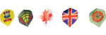 Polyester flights set