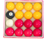 Standard English pool ball set � � 2 in