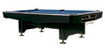 9ft black chromium plated COMPETITION BILLIARD