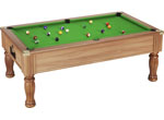 walnut ELEGANCE ENGLISH POOL TABLE