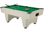 white ash JMC PUB ENGLISH POOL TABLE with green cloth