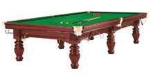 SNOOKER PRINCE 10FT ACAJOU