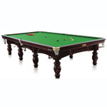 Aristocrat 12FT snooker table Mahogany colour standard cushion