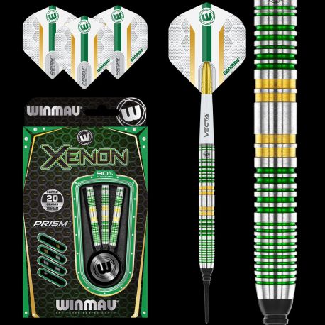 Fléchettes soft Winmau Xenon 90% tgs