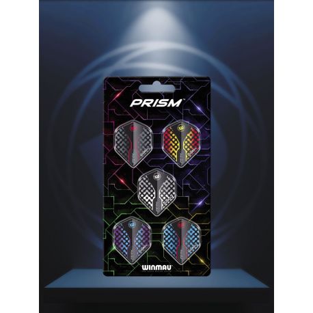 Lot 5 x J/AIL Winmau Prism Zeta