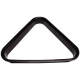 Triangle "Ø57,2mm" - plastique noir