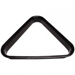 Triangle billard "Ø50,8mm" - plastique noir