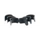 JEU DE POCHE E ECO H (100mm/6P)  "caoutchouc"
