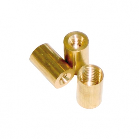 Ø 10 mm Brass Ferrule with steel screw