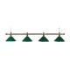 Green brass Pool 4/L Lights