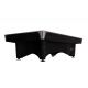 Billard américain Dynamic IV 9FT Noir Brillant