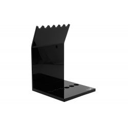Porte-Queues Club acrylique Noir 6 queues
