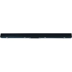Hard black leather case 2 parts
