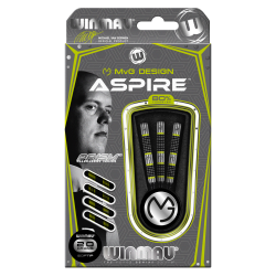 Fléchettes soft Winmau MVG Aspire 80% tgs