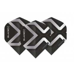 Ailettes Prism Delta Métallic Noir et Gris