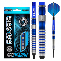 Fléchettes soft Winmau RED DRAGON POLARIS