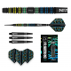 Fléchettes soft Winmau RED DRAGON DRAGONFLY BLACK 95%