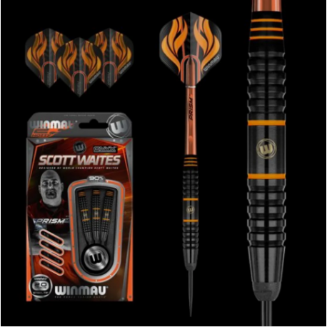Fléchettes Winmau Conversion set soft/steel SCOTT WAITES