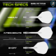 LOT 5 x J/AIL Winmau Prism Alpha Collection