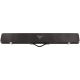 Hard black leather case 2 parts