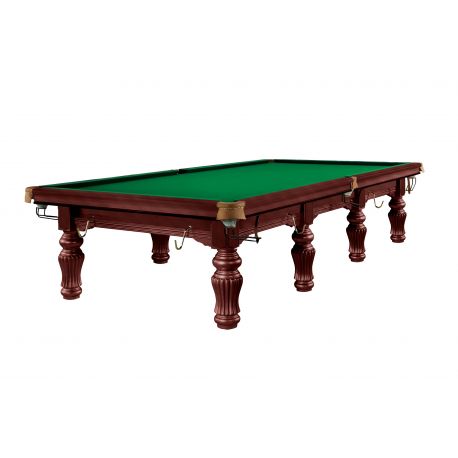 SNOOKER Prince 12FT Acajou
