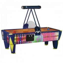 "Super strike" air-hockey